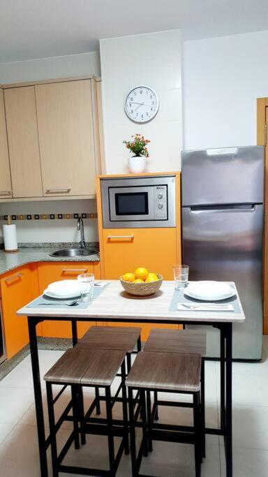 Apartamento Atico A 500M Del Mar Con Plaza De Garaje Y Gran Terraza A Guarda Exterior foto